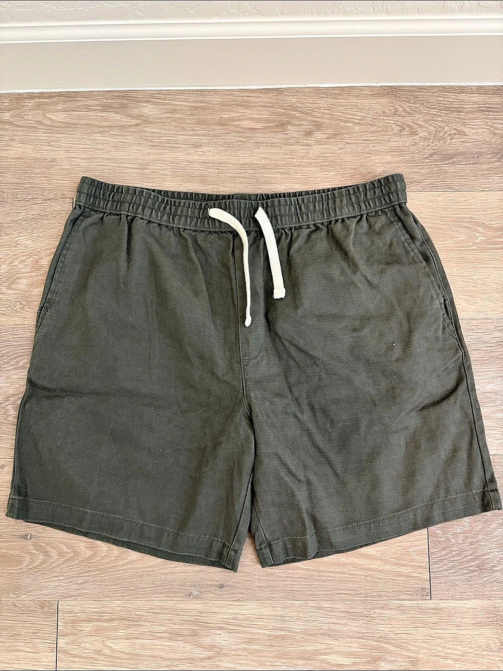 Goodfellow & Co Men's Drawstring Shorts - Olive Green
